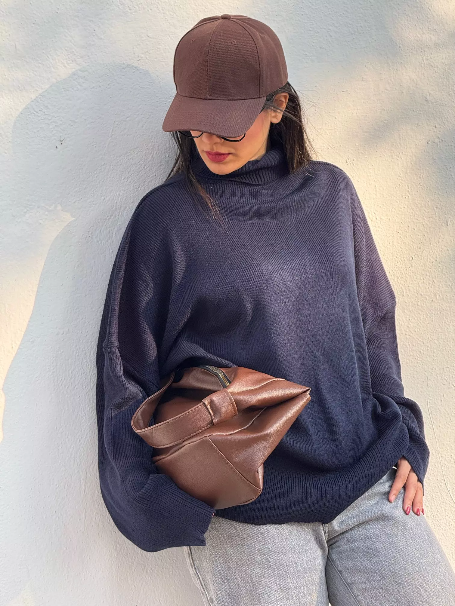 بافت یقه اسکی جورجینا